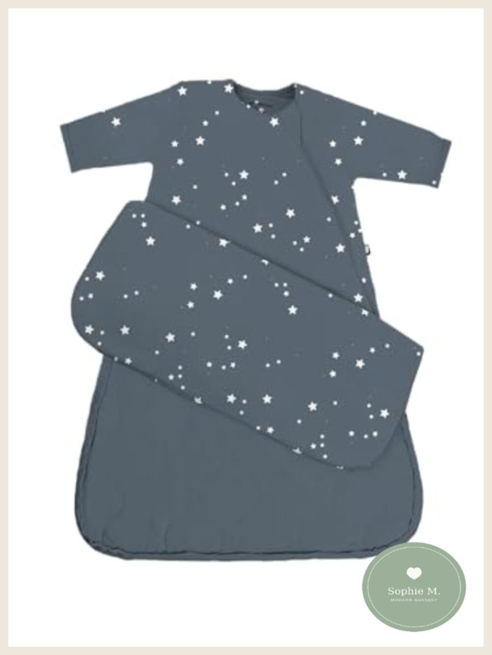Long-Sleeve Baby Sleep Sack 0.5 TOG Rayon WONDERZiP Diaper Change